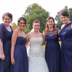 Navy Bridesmaids Dress